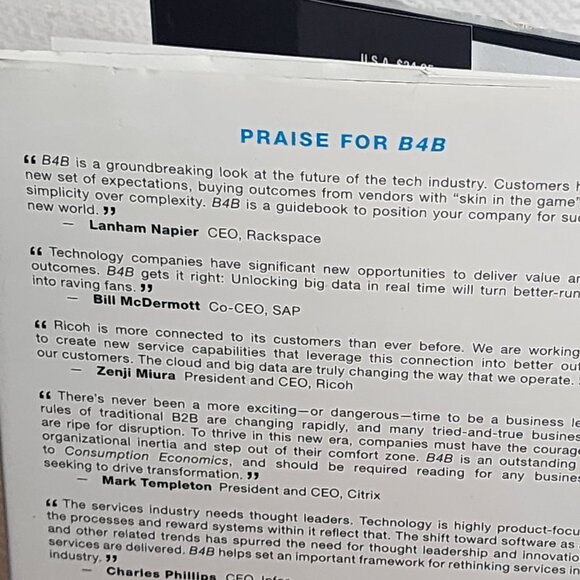 B4B How Technology and Big Data Reinvent by JB Wood Todd Hewlin and Thomas Lah - Picture 8 of 16